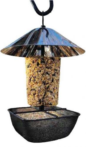 Bronze Duo Bird Feeder