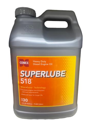 2.5gal Superlube 518 30w
