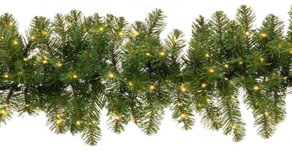 Grlnd Cscdg Lghts Pl 6'