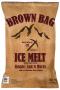 50# Brown Bag Ice Melt -20 Purpl