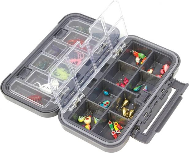 A.t Clam Jig Box Dual Tray Med