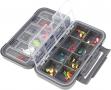 A.t Clam Jig Box Dual Tray Med