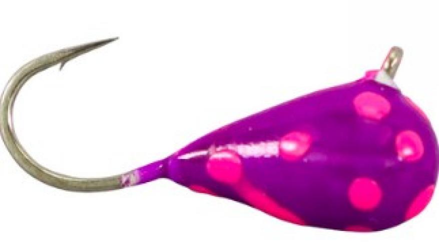 Wm Dropper Tung #12 Purple Polka