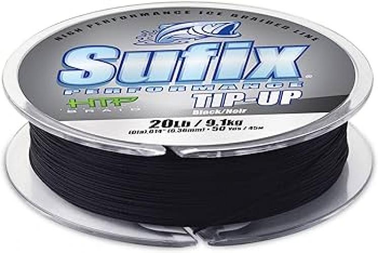 Sufix Tip Up Ice Braid 50yd 20lb