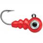 Vmc Larv Eye Jig 1/32oz Glowred