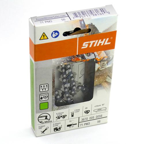 10" 0 Pitch .043 Ga Grn Chain