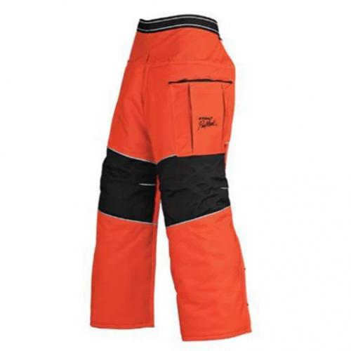 Perf 6 Layer Zip Chaps Orange 36