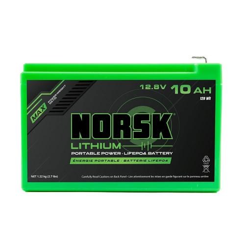 Norsk Battery&charger 12.8v 10ah