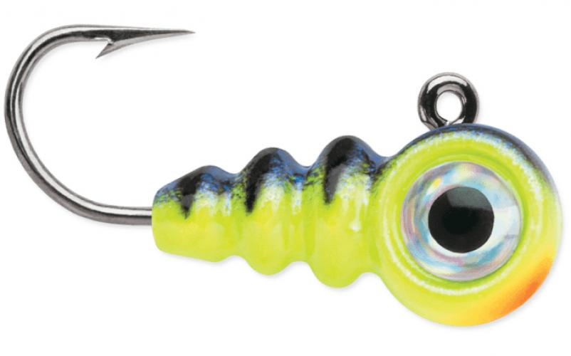 Vmc Larv Eye Jig 1/32oz Glo Prch