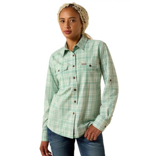 Womens Dura LS Work Shirt CAQ