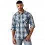 Mens Retro Heath Snap Shirt KLP