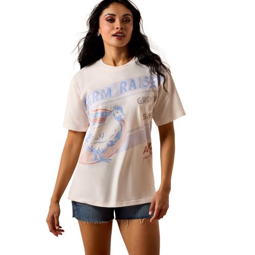 Womens Farm Raised T-Shirt SS