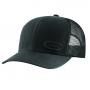 Canvas Mesh-Back Embossed Cap BK