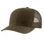 Canvas Mesh-Back Embossed Cap BL