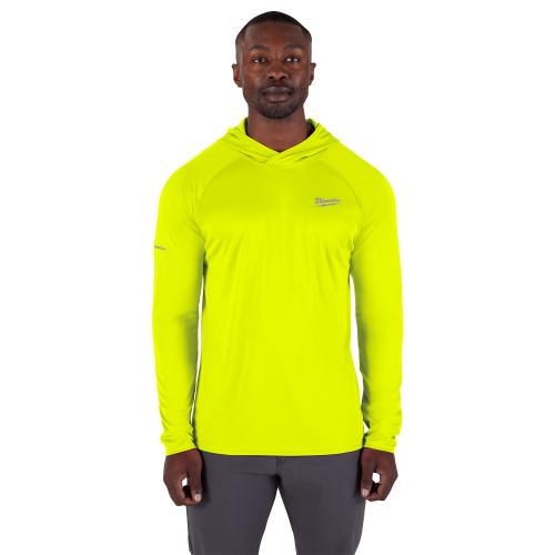 WORKSKIN Hooded Sun Shirt YLW