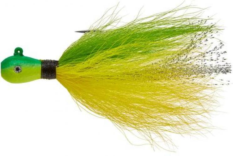 Mepps Bucktail Jig 1/2oz Ch/yl