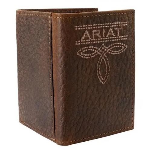 Wallet M Trifold Ariat Bug Stitc