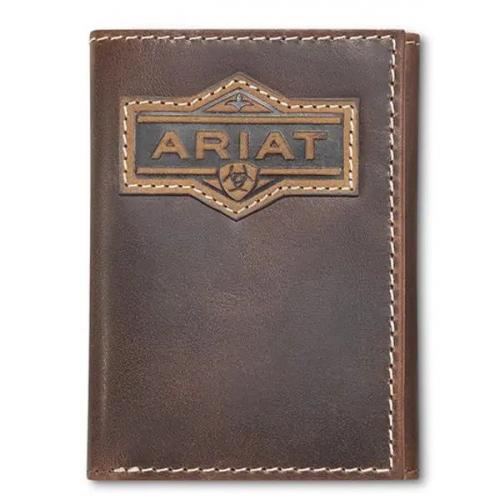 Wallt Trifold Ariat Patch Br