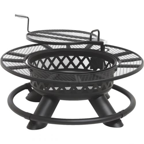 47" Ranch Round Wood Fire Pit