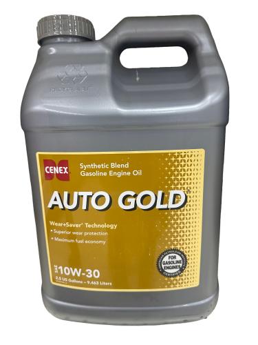 2.5GAL AUTO GOLD 10W-30 Syn Blnd