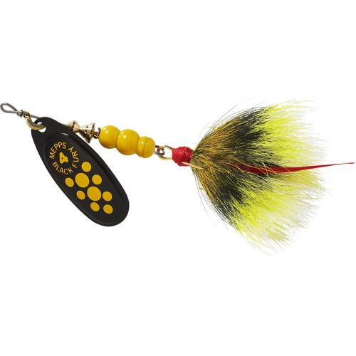 Mepps Blk Fur 1/3oz Bf4t Y