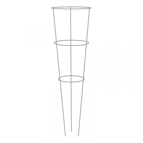 Silver Steel Tomato Cage 33"