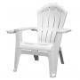 Chair Adrnd Rsin Wht 1pc