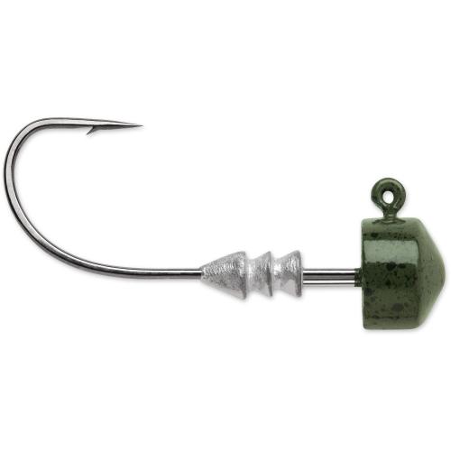 Ned Rig Jighead 1/16oz Grn P 4pk