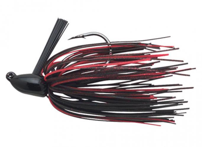 Booyah Boo Jig 3/8oz Blk/blk Red