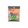 Sinker Slide Bead Stop Green 12p