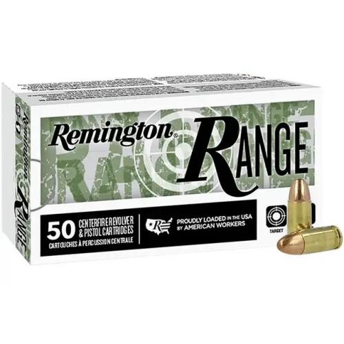 9mm 115gr 50ct Remington Range