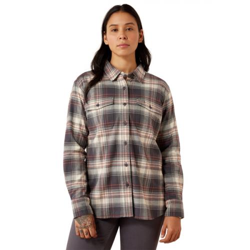 Womens Flannel LS Shirt BW