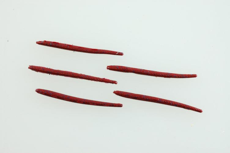 Gulp Alive Angle Worm 1" Redworm