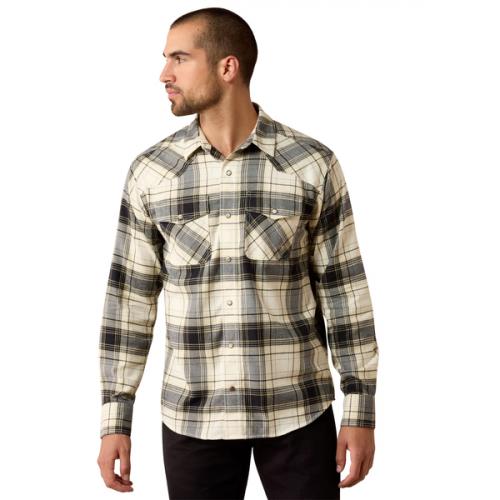 Mens Retro Harmon Snap Shirt BGP
