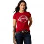 Womens Western 1993 T-Shirt RED