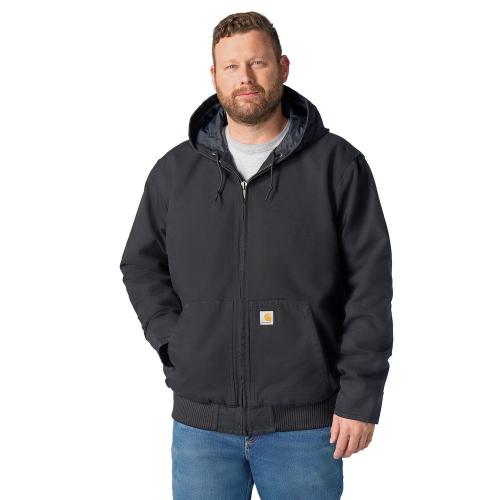 Mens Washed Duck Active Jack BK