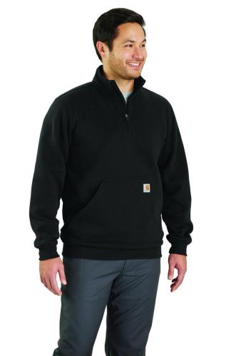 Mens Marquette 1/4 Zip BLK