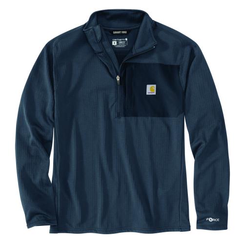 Mens Force 1/2 Zip LS Shirt DSB