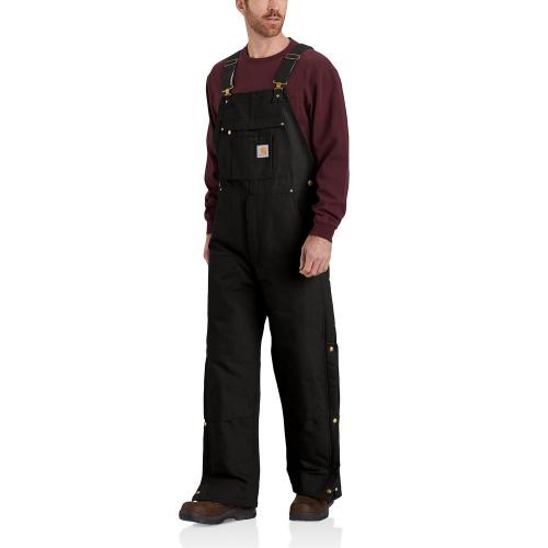 Mens Insulated Bib Overall BLK