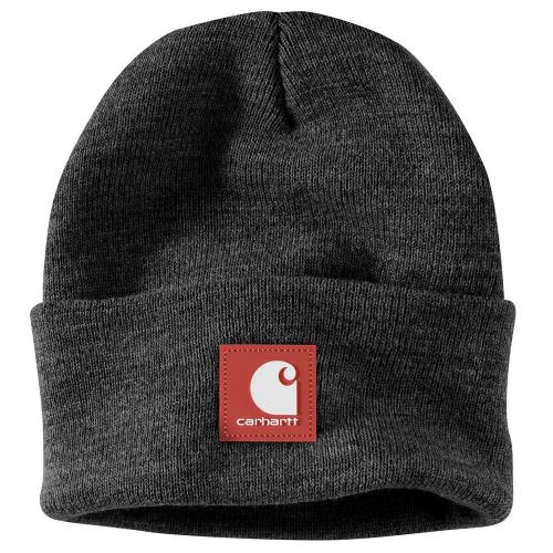 Knit Rubber Patch Beanie CH