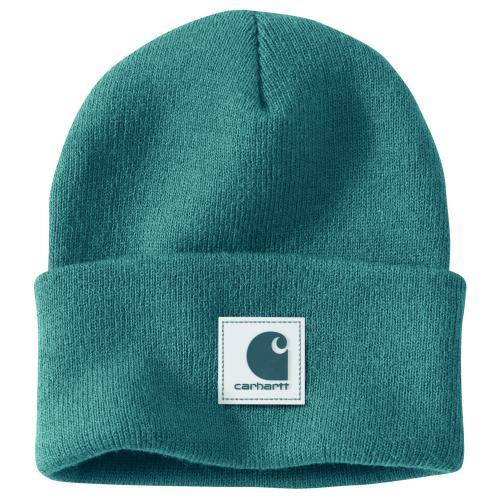 Knit Rubber Patch Beanie HT