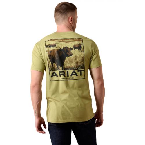 Mens Ariat Grazers T-Shirt TG