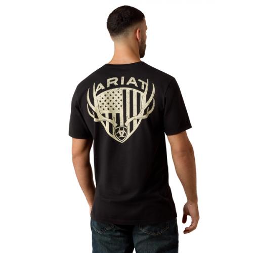 Mens Euromount Patriot Shirt BLK