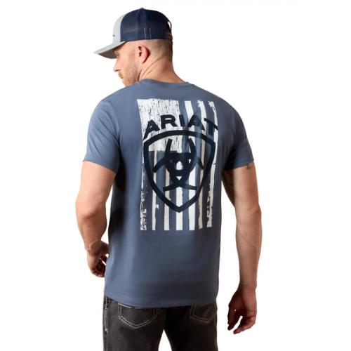 Mens Ariat Freedom T-Shirt GRS