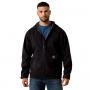 Mens Utility Full Zip Hoodie BLK