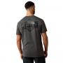 Mens Leather Diamond T-Shirt DS