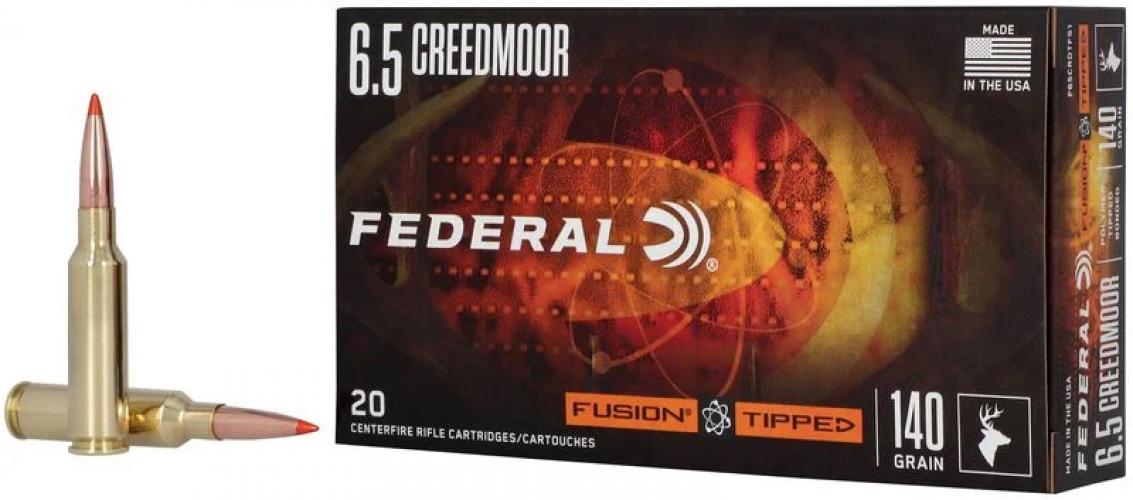 6.5 Creedmoor 140gr Fusion Tippe