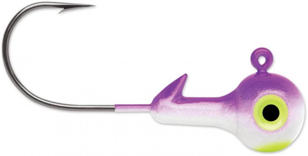 Hard Ball Jighead 1/4oz Prpl Alb