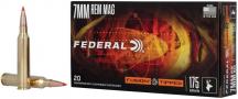 7mm Rem 175gr Fusion Tipped 20ct