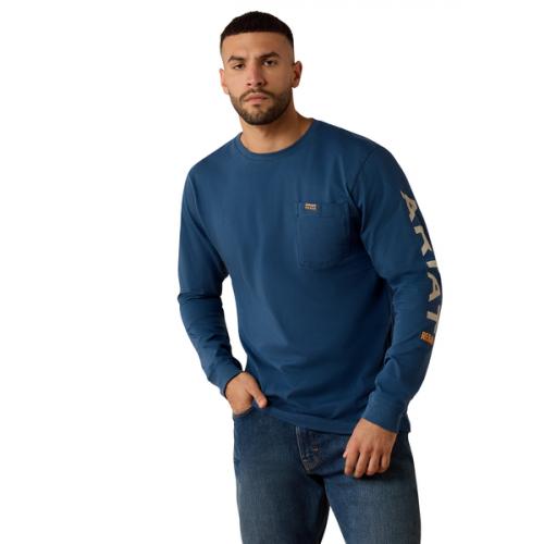 Mens Logo Pocket LS T-Shirt KLSL